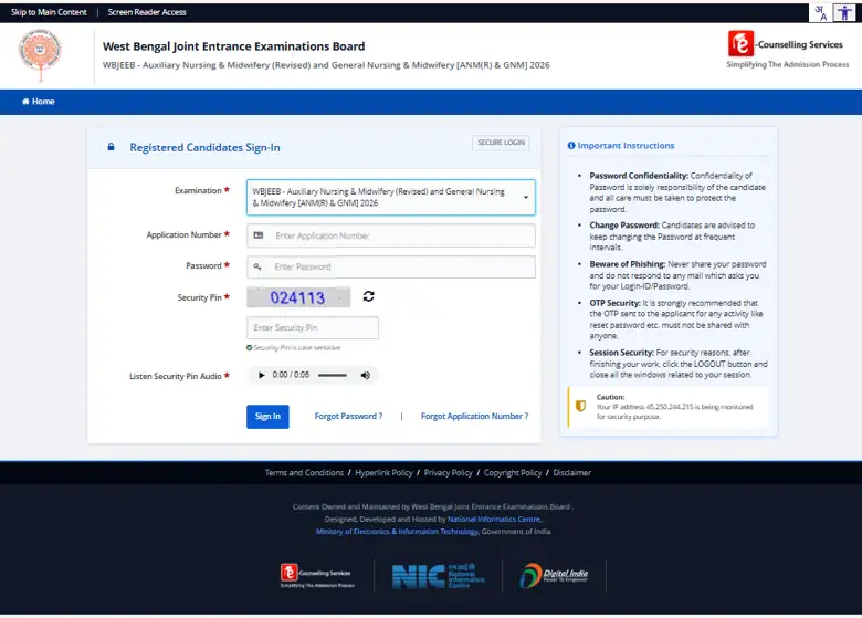 wbjeeb-2026-login-portal